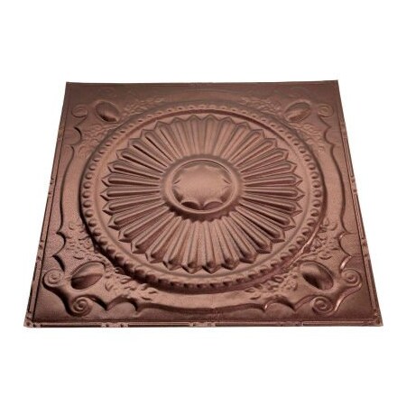 Acoustic Ceiling Products Great Lakes Tin Toronto 2' X 2' Lay-in Tin Ceiling Tile in Penny Vein - Y59-05 Y59-05